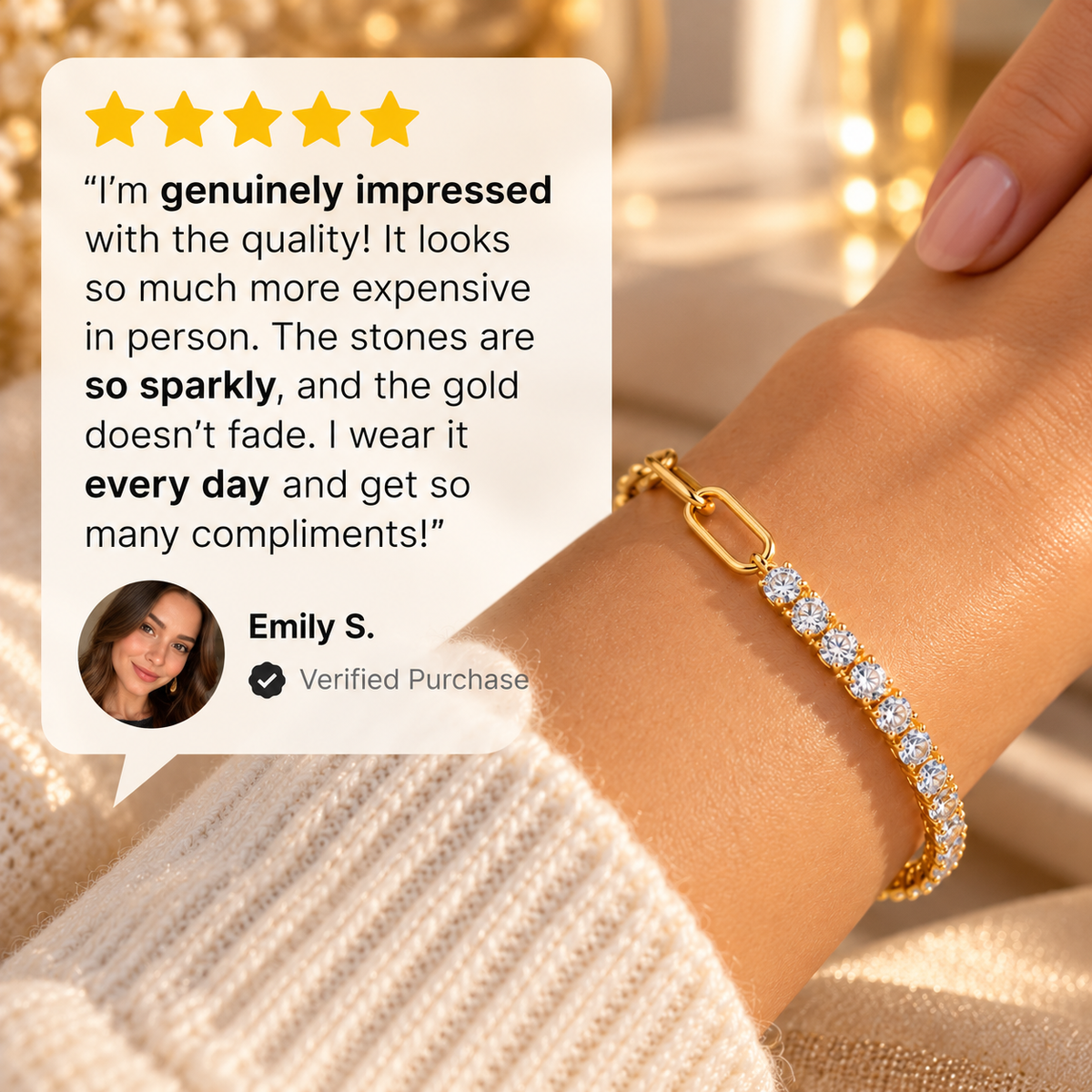 Estly Golden Bracelet